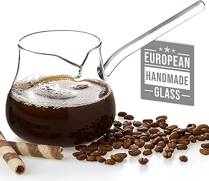 Amazon クラシックトルココーヒーポット ホウケイ酸ガラス コンロ用ティーメーカー ジャズバ セーブ ブリキ ヘルシーで非常に耐熱性に優れたミルクウォーマー ホットチョコレートメーカー バター溶けるポット Volarium 交換用ポット Amazon クラシックトルココーヒーポット ホウケイ酸ガラス コンロ用ティーメーカー ジャズバ セーブ ブリキ ヘルシーで非常に耐熱性に優れたミルクウォーマー ホットチョコレートメーカー バター溶けるポット Volarium 交換用ポット