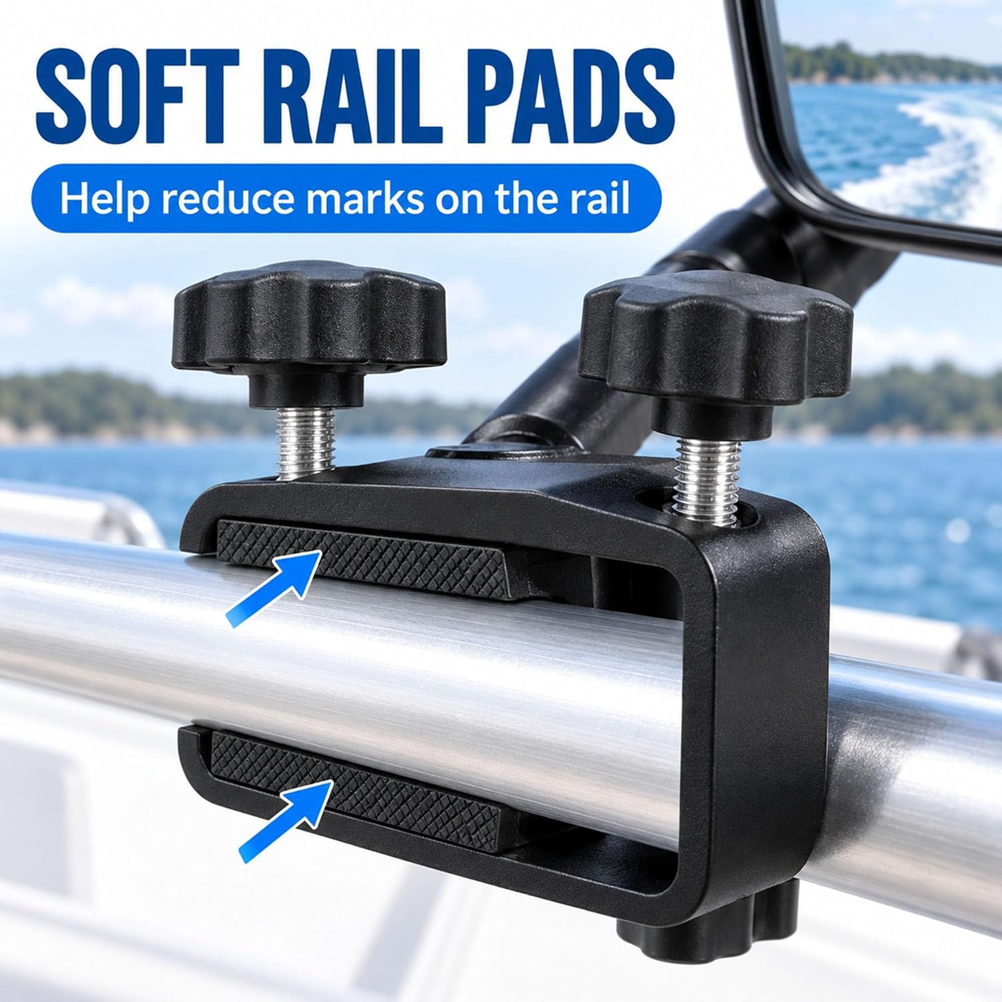 Espejo Retrovisor de Barco para Sanger V237 LS Wake PKG I 2013