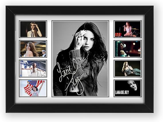 Lana Del Rey Signed Poster Print - Limited Edition Autograph Fan Gift – Collectible Memorabilia Merchandise (Unframed A4 (30x21cm))