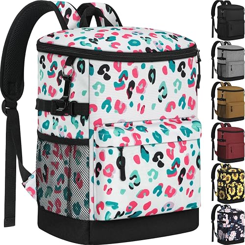 Tenot Cooler Backpack 33/40 Cans Backpack Coolers Insulated Leak Proof Soft Beach Cooler Bag for Men Women Ice Chest Backpack Camping Hiking Picnic Travel Cooler Lunch Backpack
