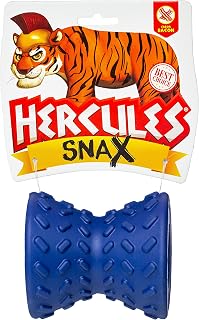 Brinquedo para Cachorro Hercules Ampulheta Porta Petisco SnaX Bacon, GermanHart, Azul, Único
