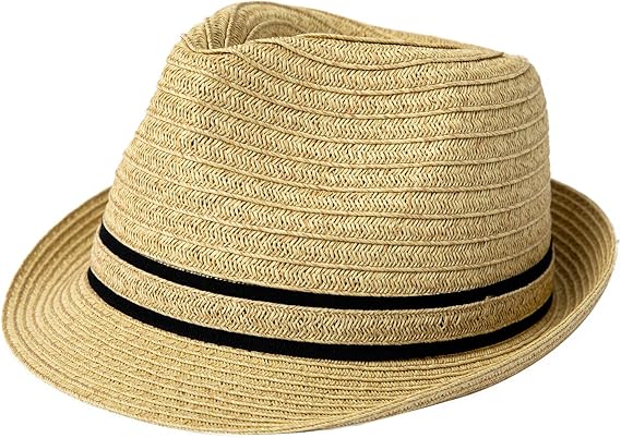 Cappello Panama Maylisacc In Paglia - Unisex, Impacchettabile, Tesa Larga 7.5cm, Taglia Unica 56-58cm - Foto 8
