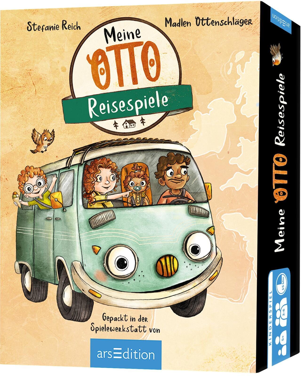arsEdition OTTO fährt los – Meine OTTO-Reisespiele Reisespiele-Sammlung