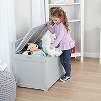 Vista 5 de Melissa & Doug Baúl de madera resistente para juguetes