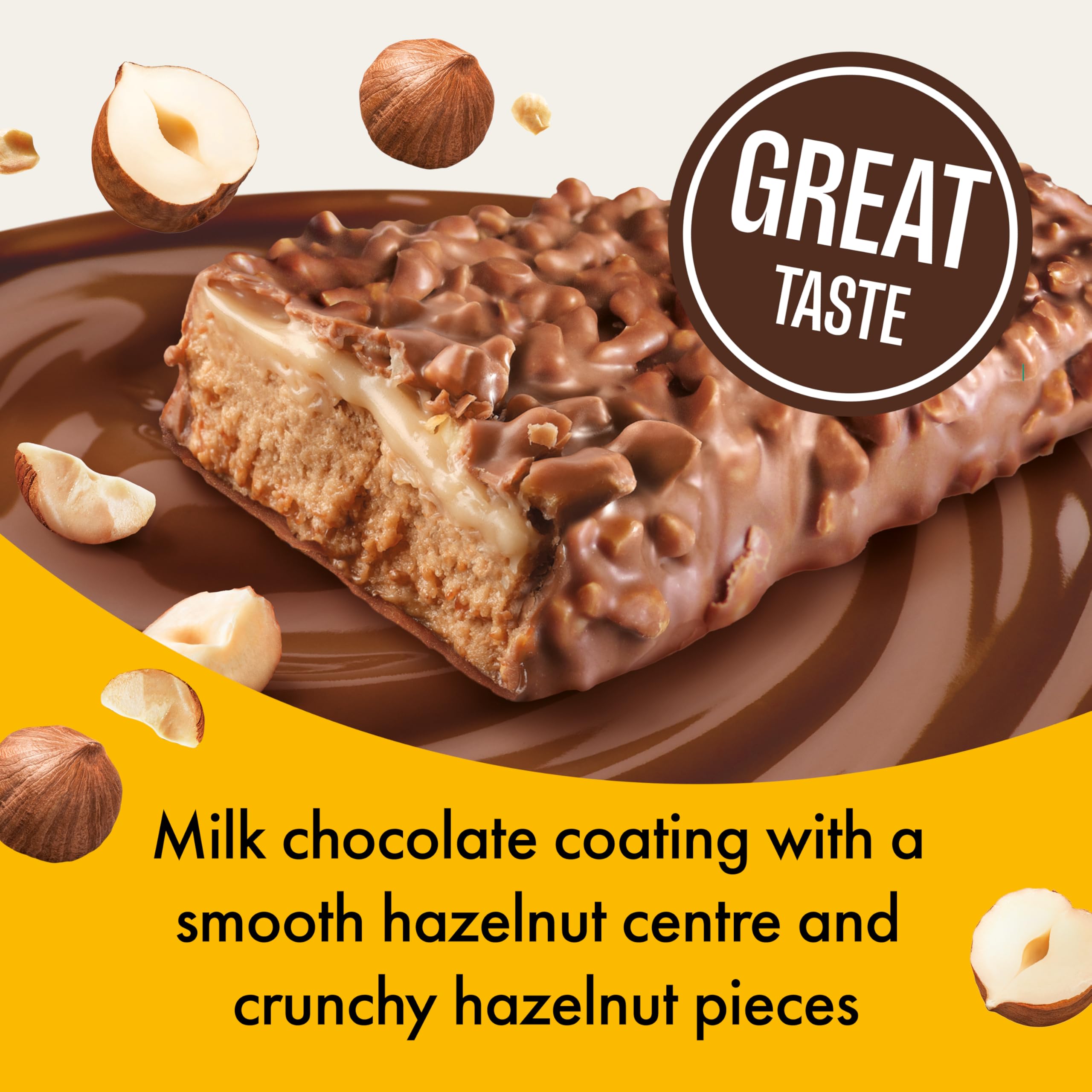 FULFIL Barre Protéinée Chocolat Noisettes 15x40g