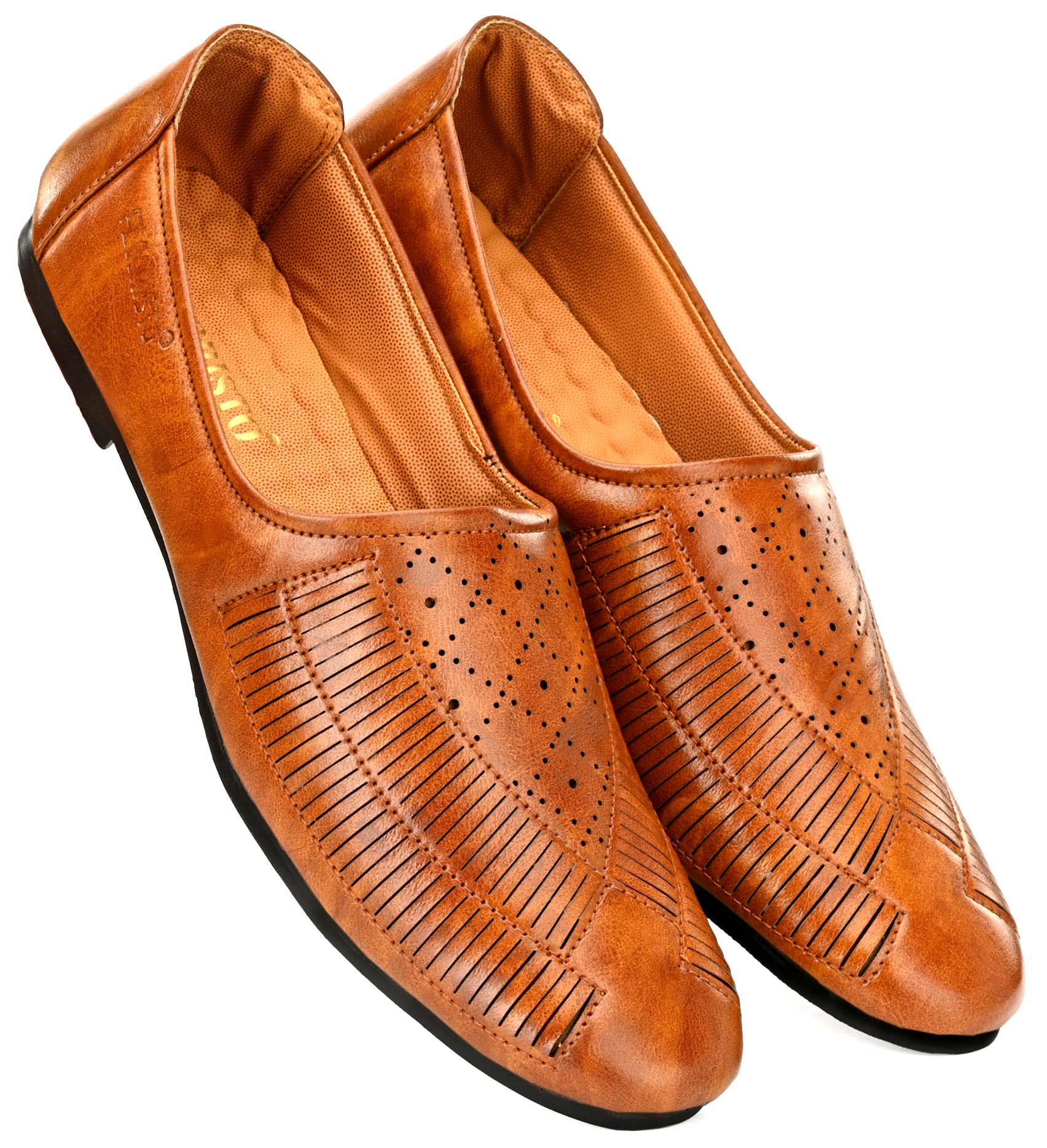 flooristo Ethnic Mojaris Shoes for Men-picture-26