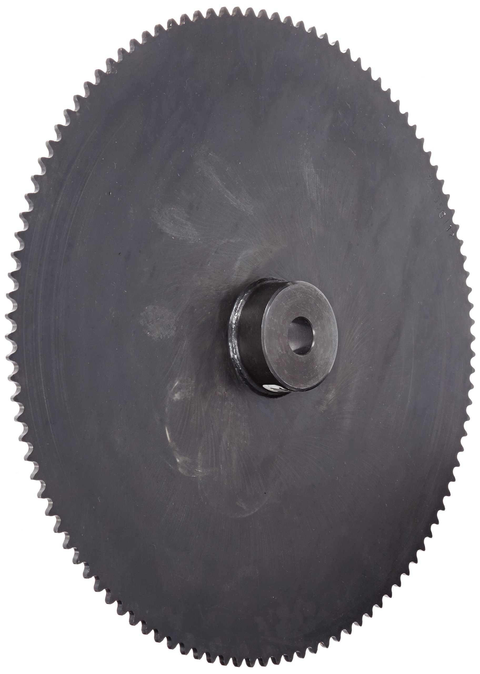 Martin Roller Chain Sprocket, Reboreable, Type B Hub, Single Strand, 35 Chain Size, 0.375