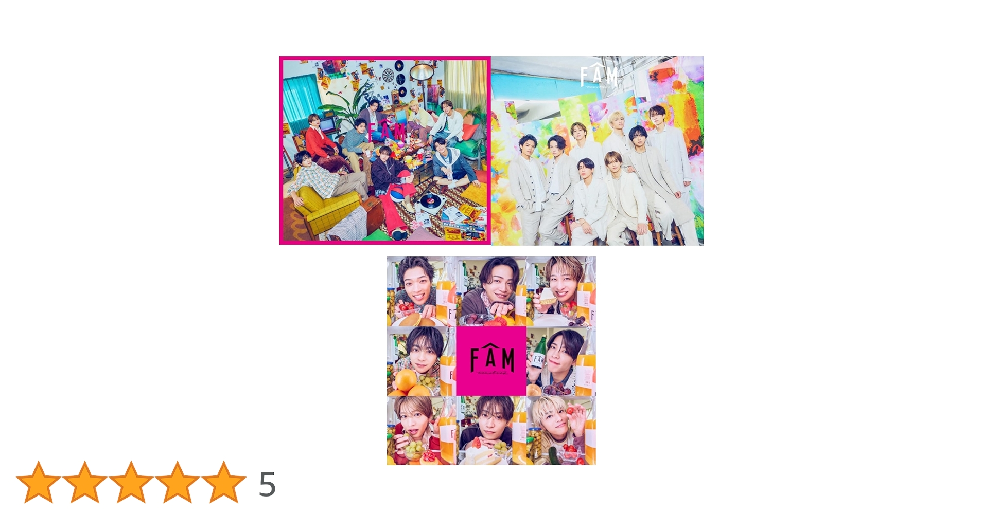 Amazon.co.jp: 【3形態Blu-rayセット】timelesz FAM (初回限定盤