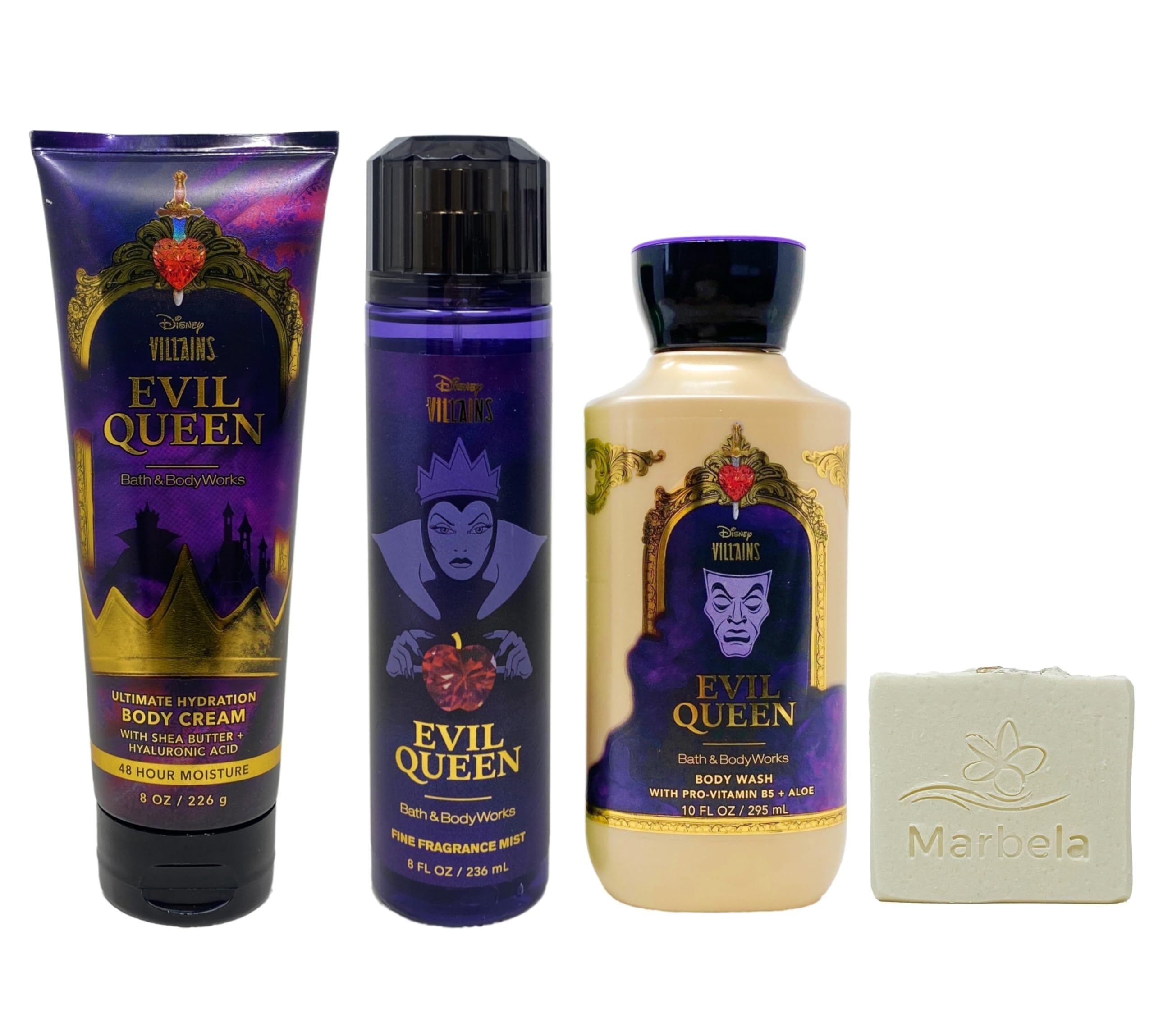 Bath&Body Works ボディウォッシュ&ミスト ヴィランズ 4本セット Amazon.com : Bath & Body Works Disney Villains Collection Evil