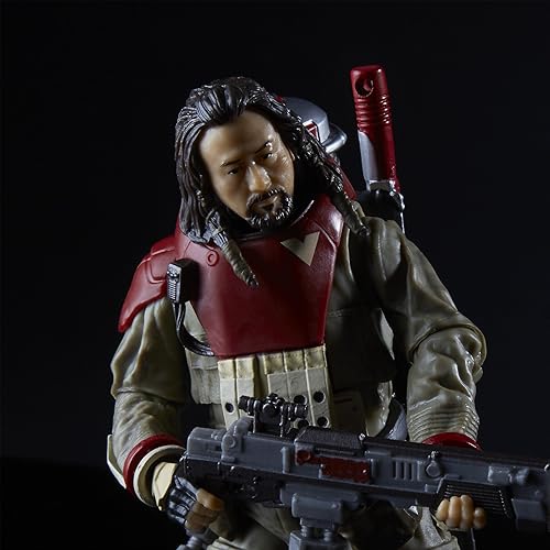 Miniatura 10 de Figura de acción Baze Malbus de Star Wars Rogue One, serie The Black