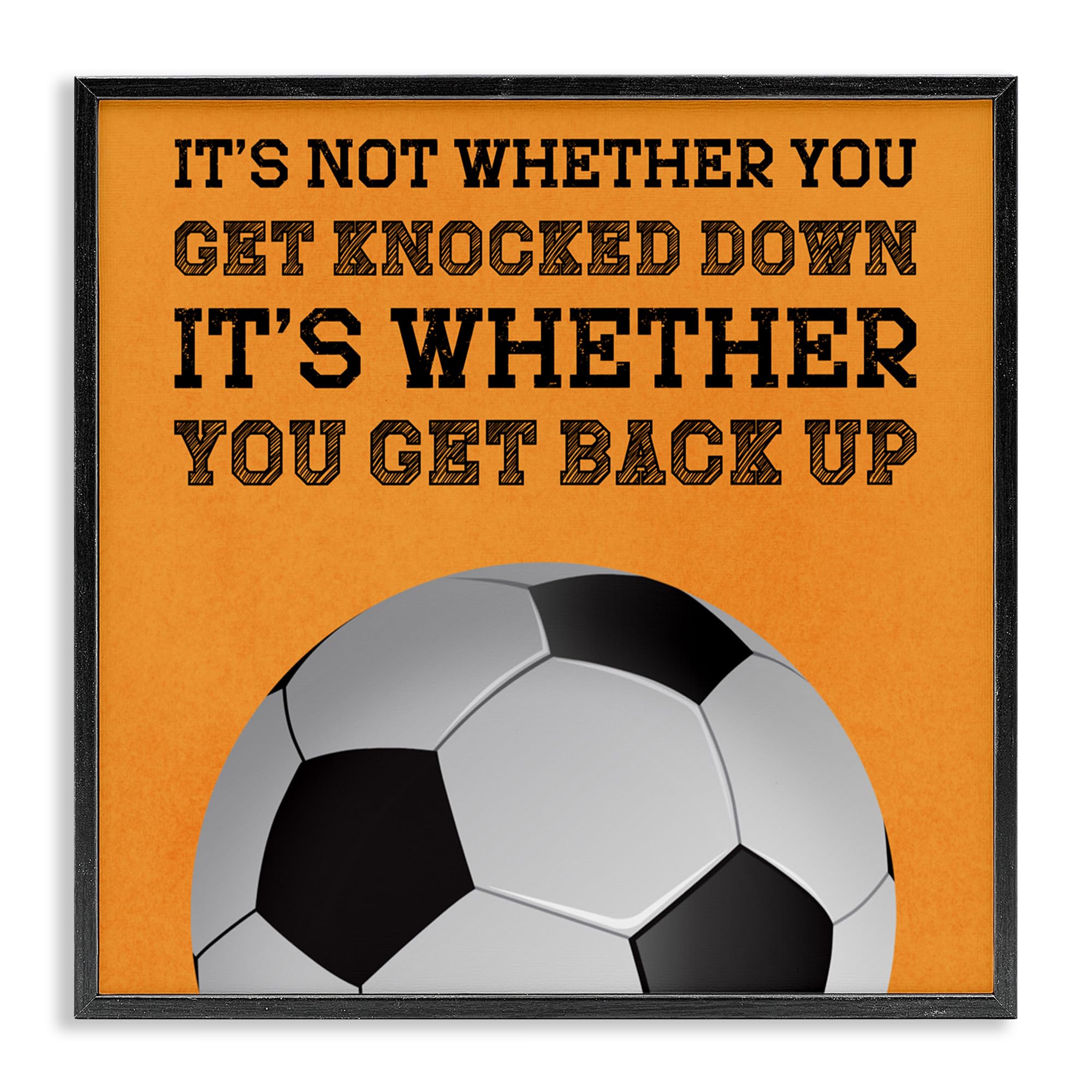 Décoration murale Giclée Whether You Get Back Up pour grand mur