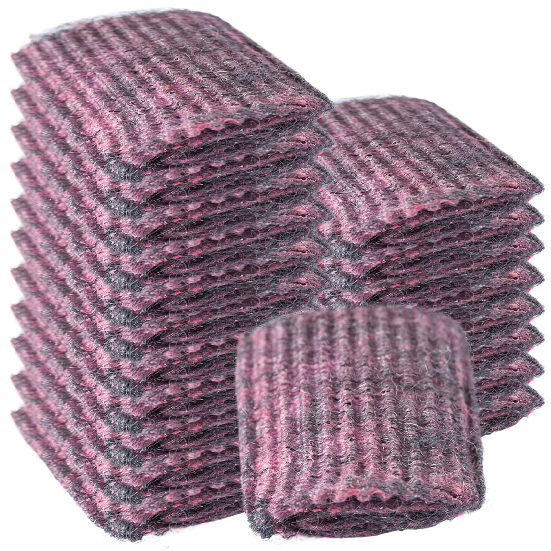 Odoukey 20Pcs Pre-Soaped Steel Wool Scrubber Pads, Non-Scratch Metal Scouring Pads for Pots Pans Ovens Tough Kitchen Grease