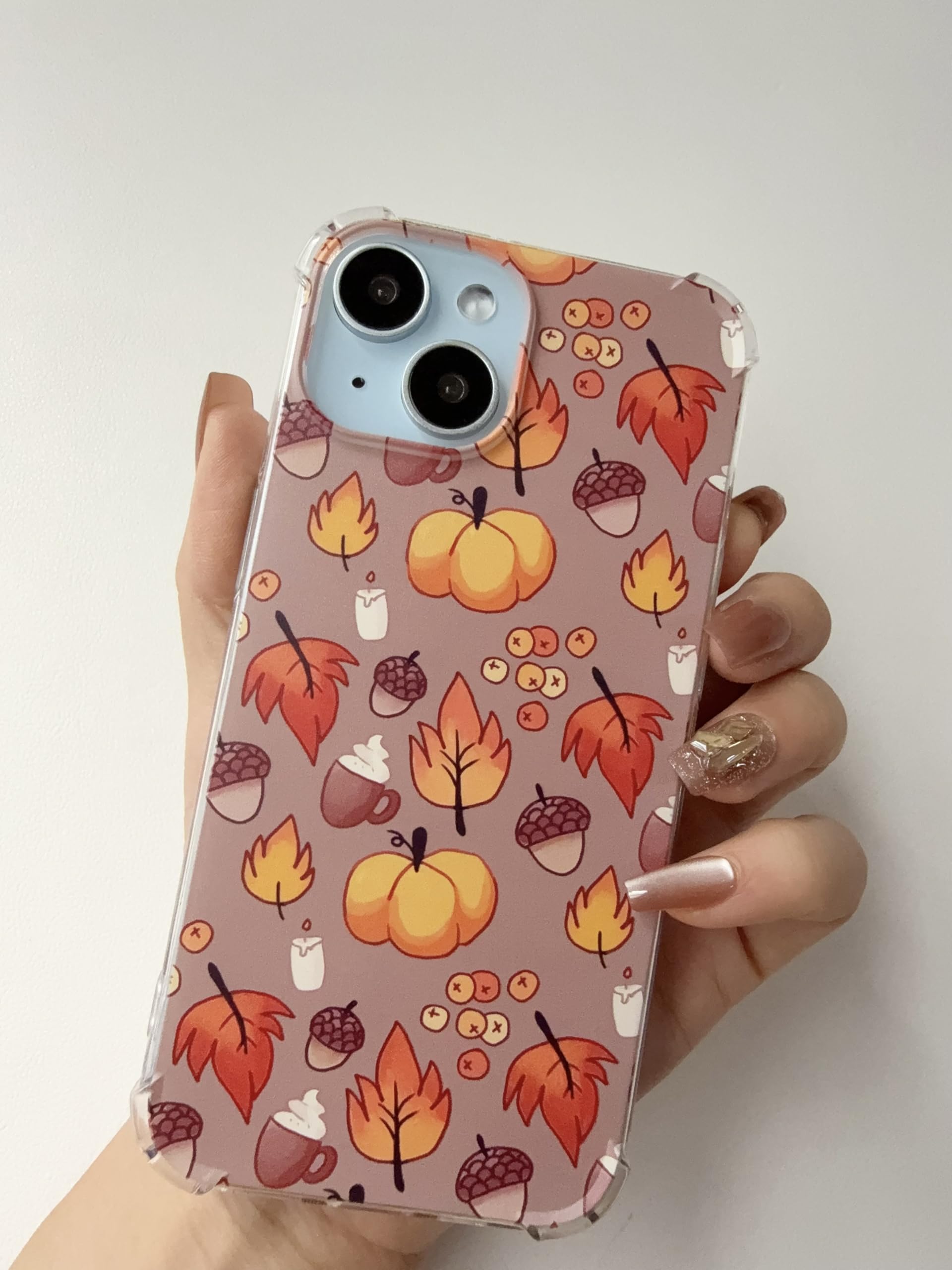 Amazon.com: Vusbvelnot Fall Leaves Pumpkin Acorns Case Compatible with iPhone 13, Aesthetic Autumn Halloween Case for iPhone 13 for Teens Men and Women, Cool TPU Bumper Phone Case Cover : Cell Phones Amazon.com: Vusbvelnot Fall Leaves Pumpkin Acorns Case Compatible with iPhone 13, Aesthetic Autumn Halloween Case for iPhone 13 for Teens Men and Women, Cool TPU Bumper Phone Case Cover : Cell Phones