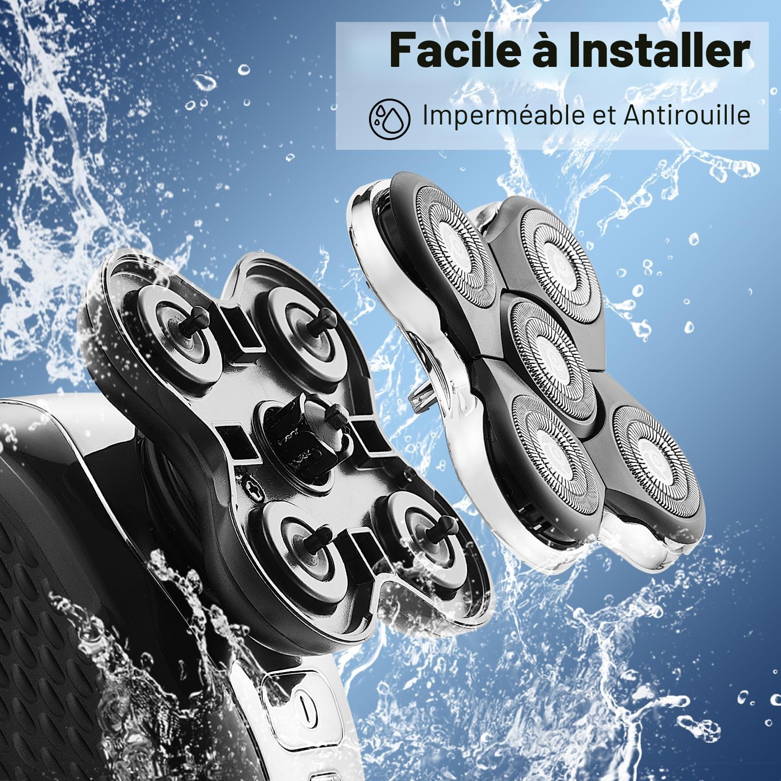 Têtes de rechange pour rasoir Remington XR1500,XR1501,RX5 Ultimate Series,paquet de 2