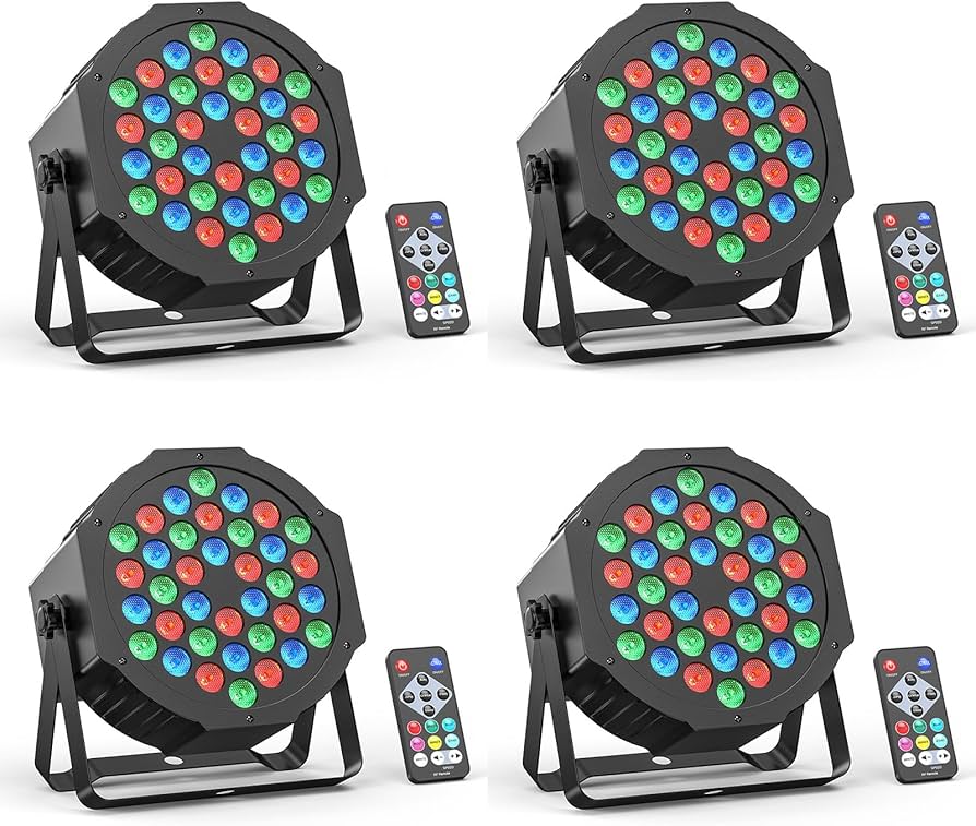 ステージライト❣️36個LED 3in1 RGB 舞台照明 リモコン付 4個入り Amazon. ステージライト❣️36個LED 3in1 RGB 舞台照明 リモコン付 4個入り Amazon.
