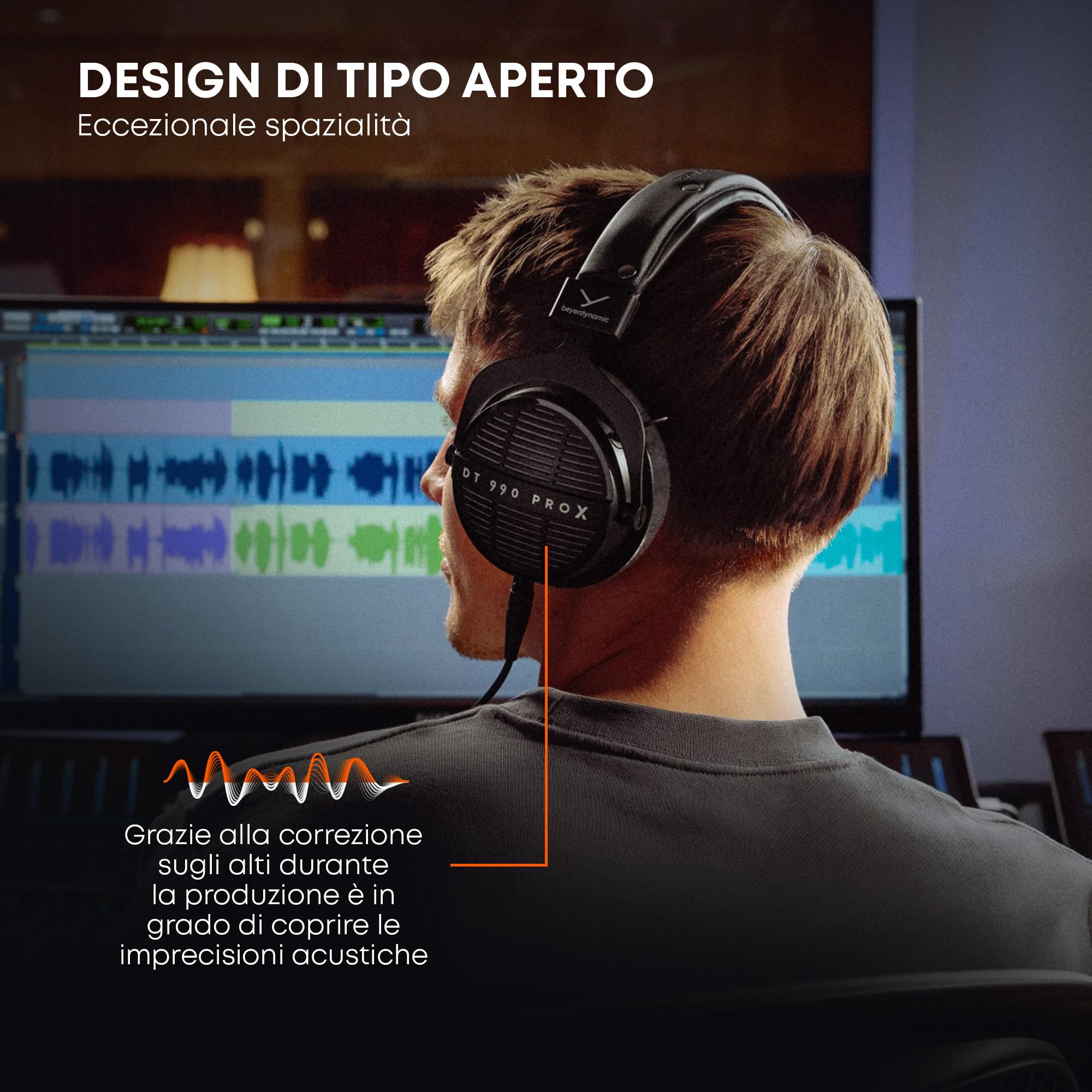 beyerdynamic DT 990 PRO X Cuffie da studio aperte, per ascolto critico e editing (aperte)