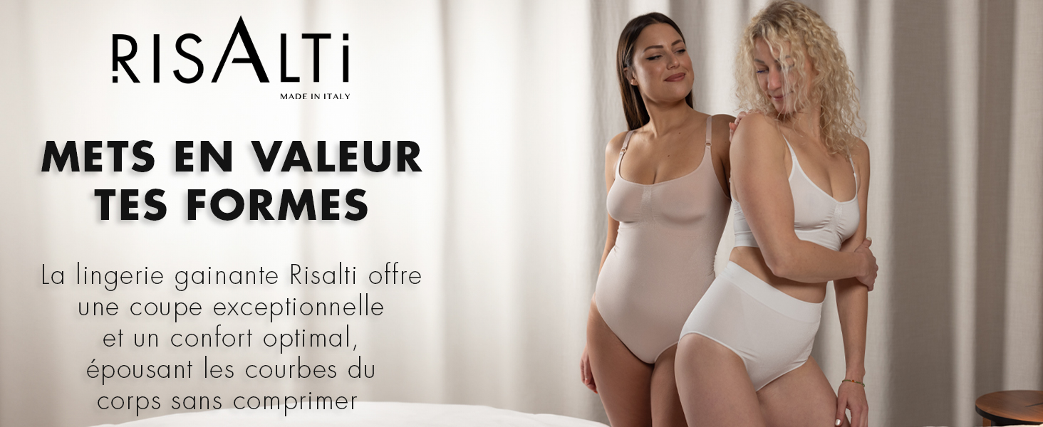 Culotte Gainante Femme Ventre Plat - Sans Couture, Made In Italy - Microfibre Confortable Pour Une Silhouette Sculptée