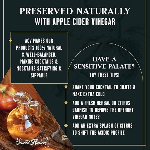 Miniatura 4 de Sweet Haven Tonics Mezclador de cóctel con cereza y naranja especiadas, hecho a mano, todos naturales, ingredientes locales frescos con cero