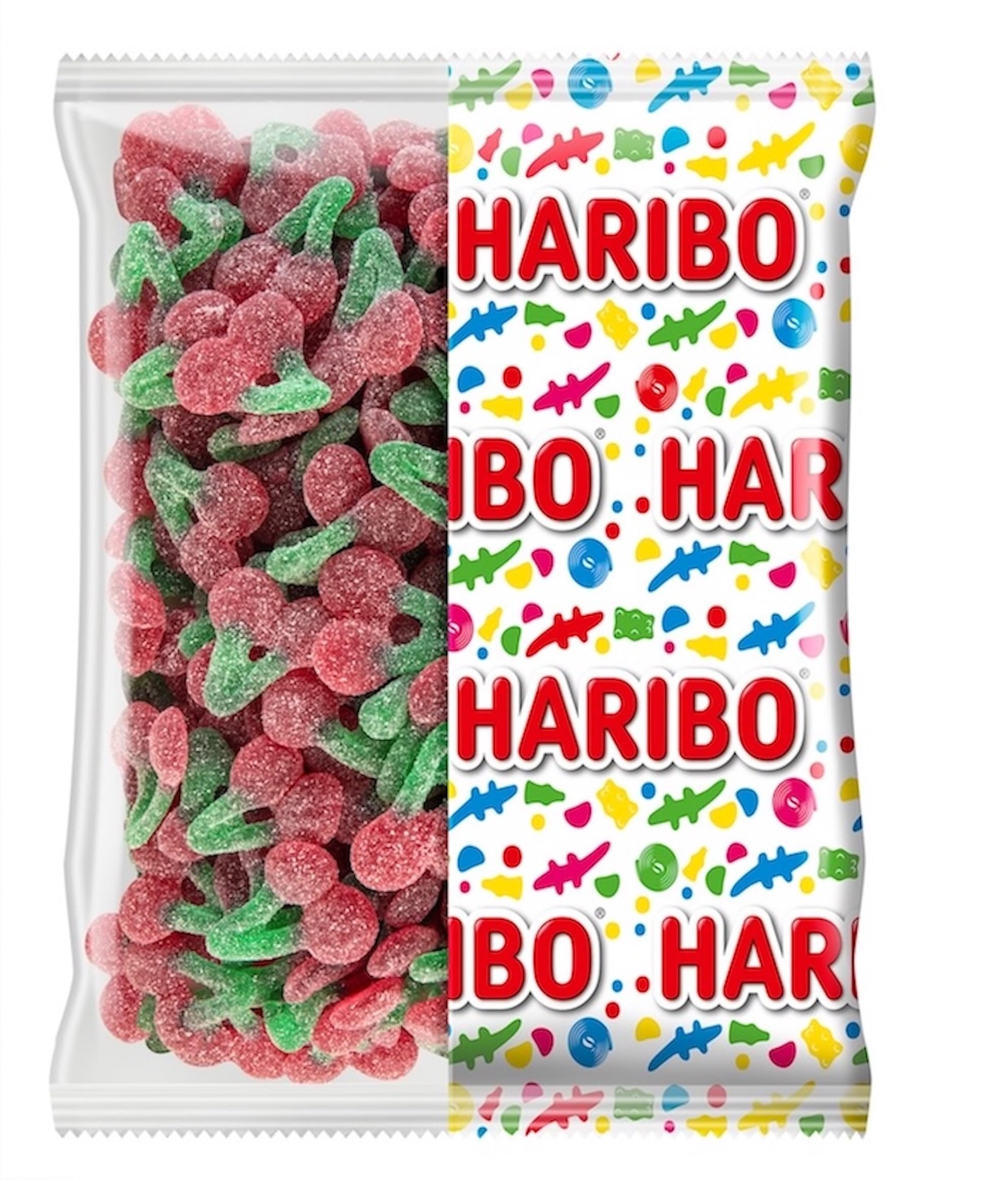 HARIBO - Happy Cherry PIK - Bonbons Piquants - Sans Colorants Artificiels - Sachet Vrac 2 kg