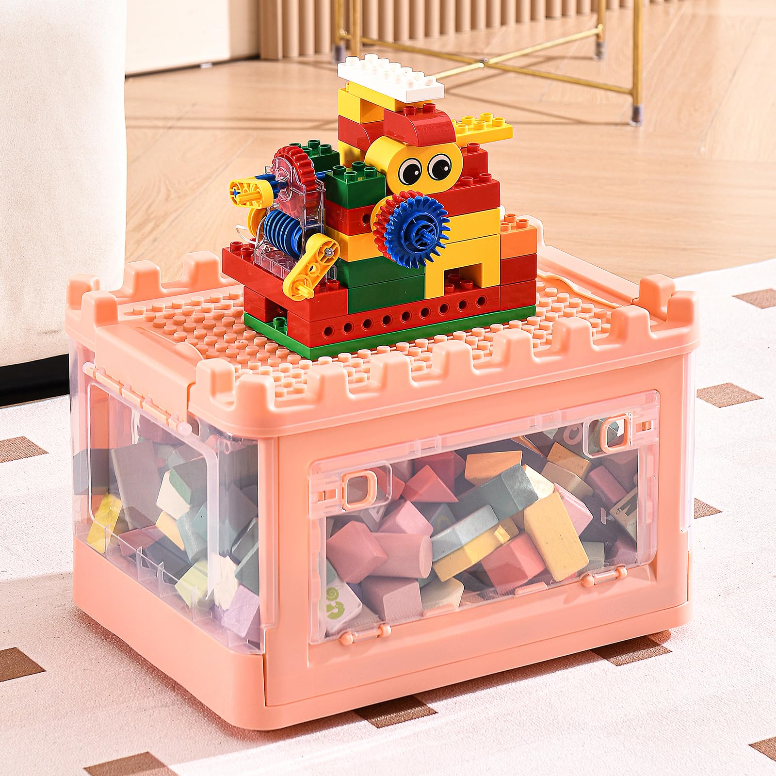 Snapklik.com : Lego Duplo Storage Collapsible Storage Box For Lego ...