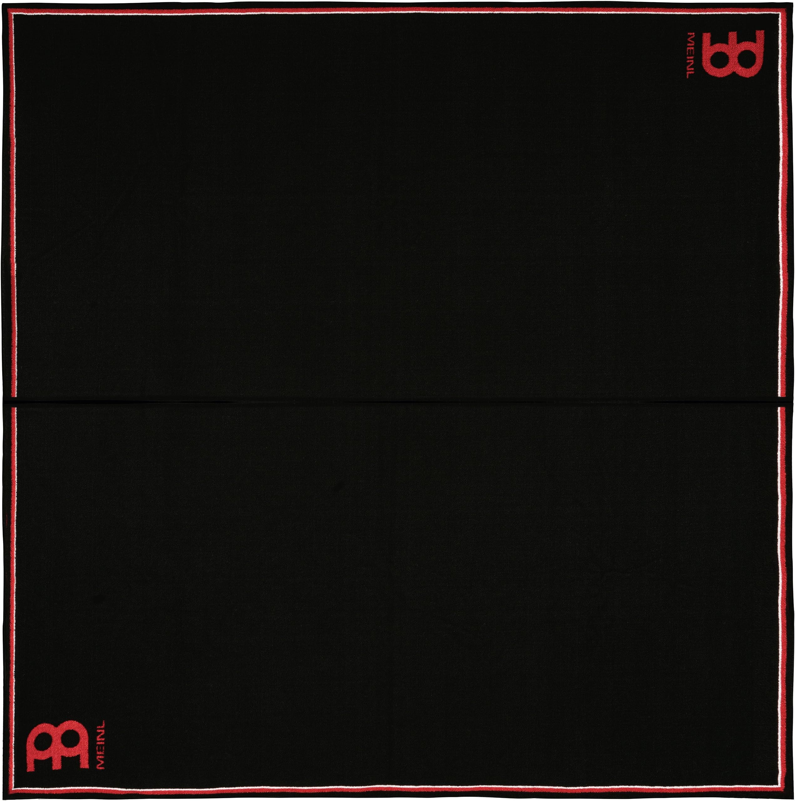Meinl MDRL-BK Tapis de grosse caisse Noir 2 x 2 m