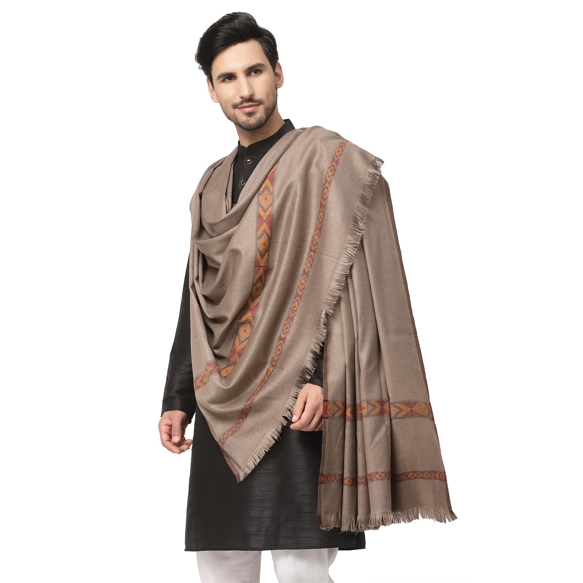 Men's Acro Wool Kullu Lohi, Shawl