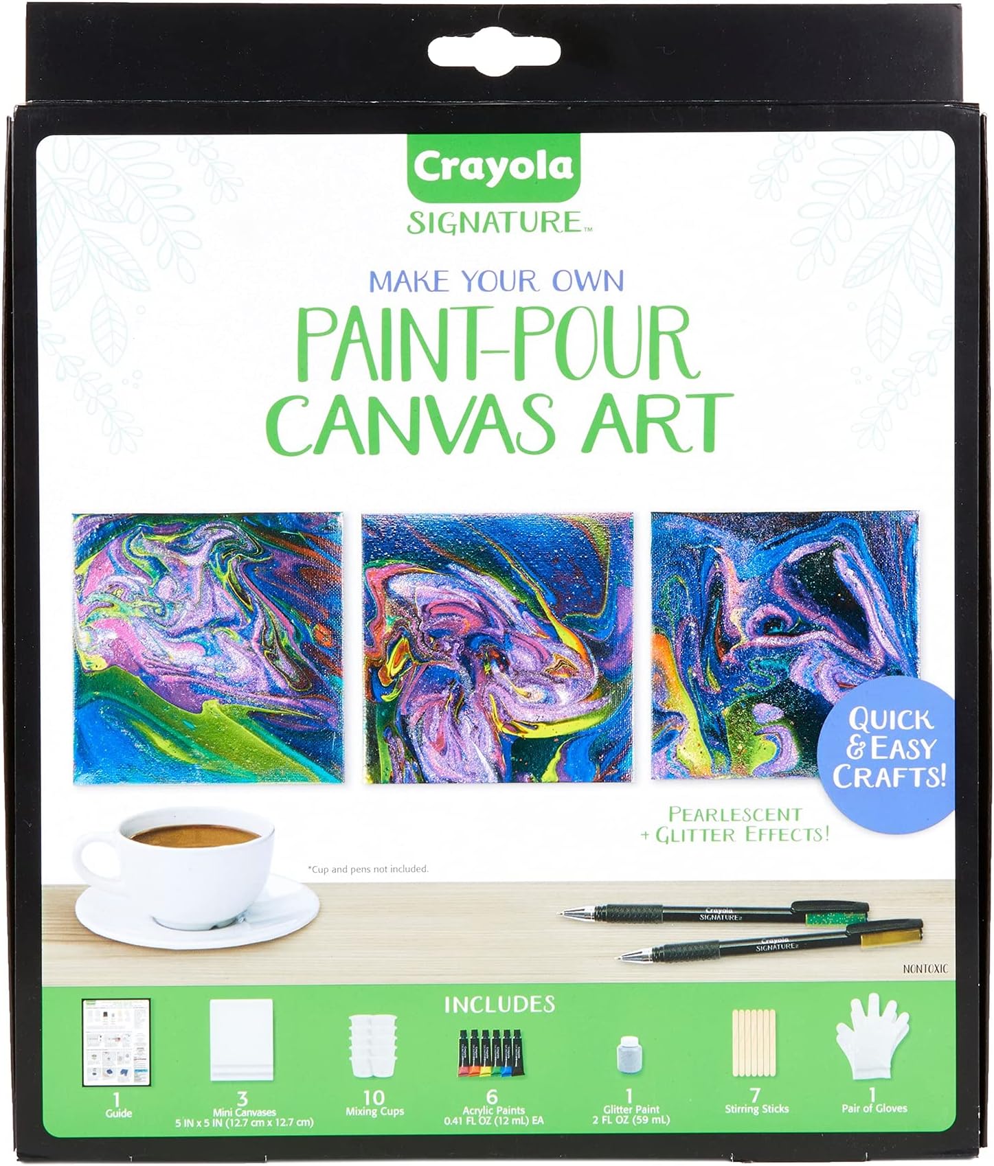 SIG PAINT POUR CANVAS ART KIT