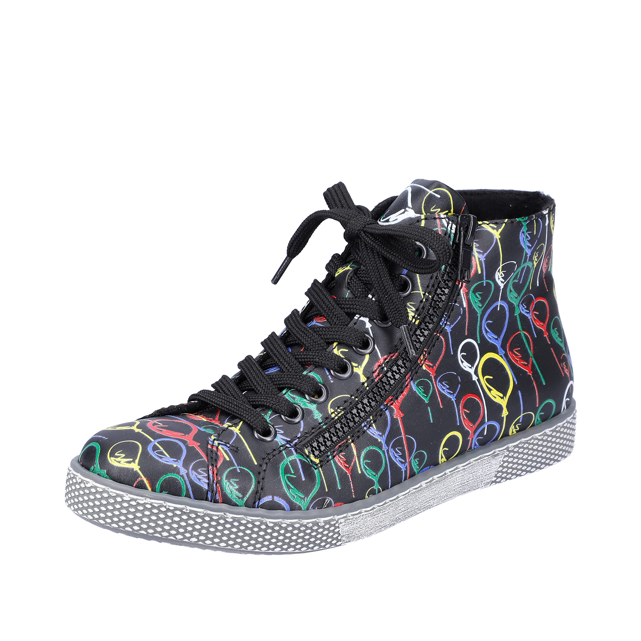 Rieker Women's Z1235 Lace-Up Boots, multicoloured, 3.5 UK