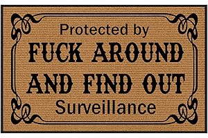 Protected by Fuck around and Find Out Indoor Doormat