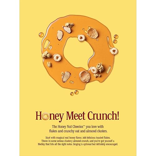 Vista 118 de Cheerios Cereal de desayuno sin gluten de avena integral, bolsa de 2.2 onzas (paquete de 5)