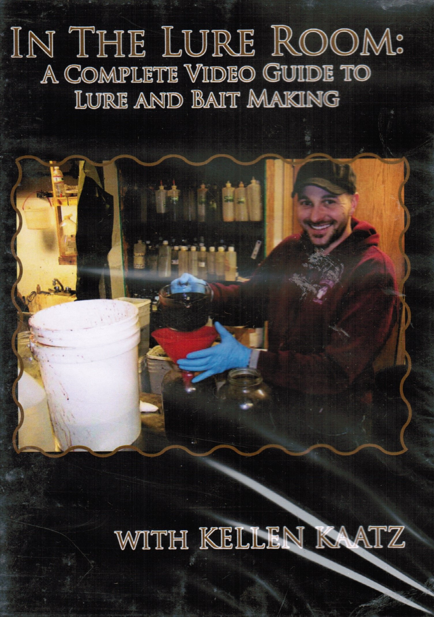 DVD - Kellen Kaatz - in The Lure Room: A Complete Video Guide to Lure and Bait Making
