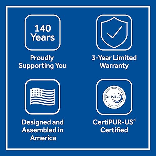 Miniatura 8 de Sealy Essentials - Colchón de sensación firme de olmo, primavera, verano, tamaño Queen, color blanco