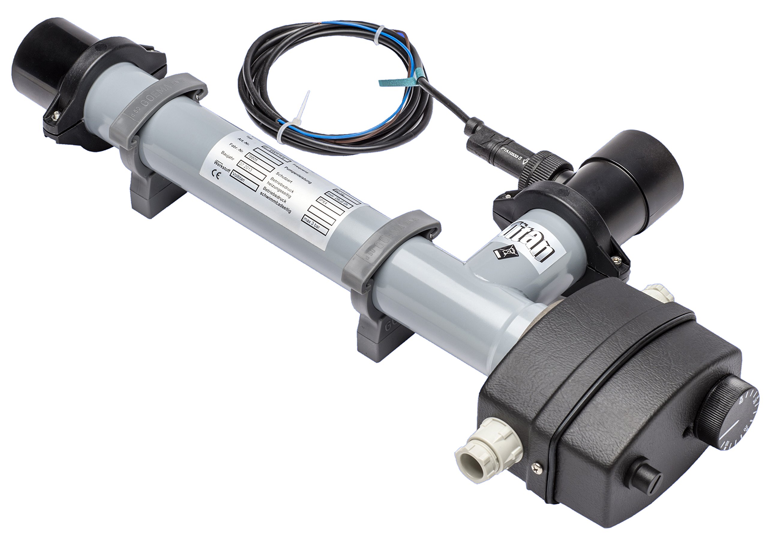 DAPRA EWT Titan 6 kW Electric Heat Exchanger : Amazon.de: Garden