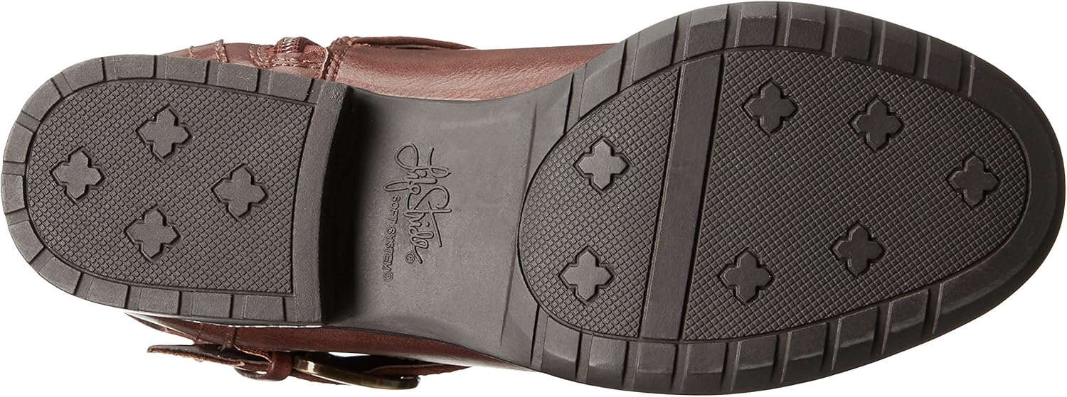 LifeStride Women's X-must Wc Riding Boot 5.5 Dark Tan