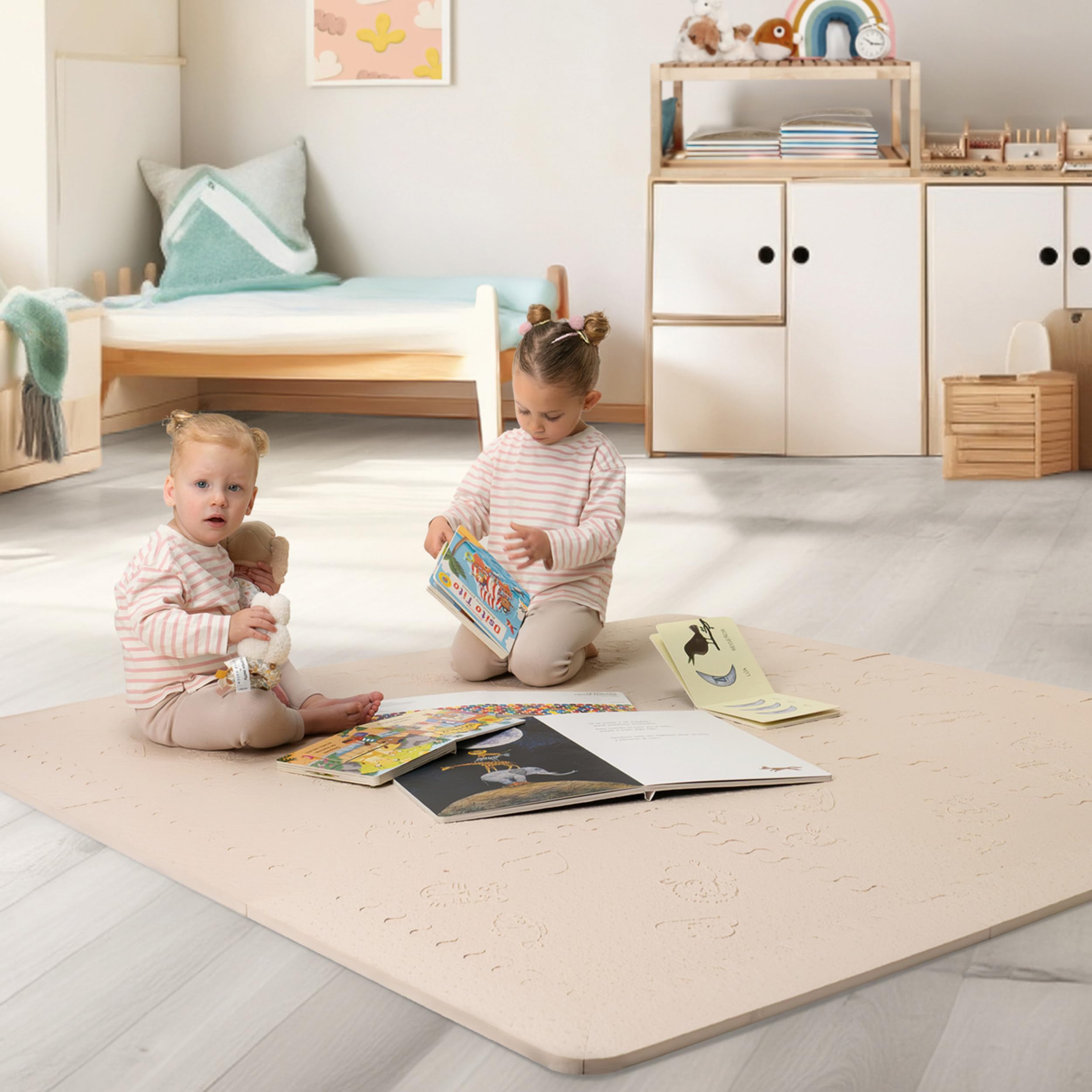 Alfombra Puzzle Bebe LuBabymats Alfombra Puzzle Infantil Para