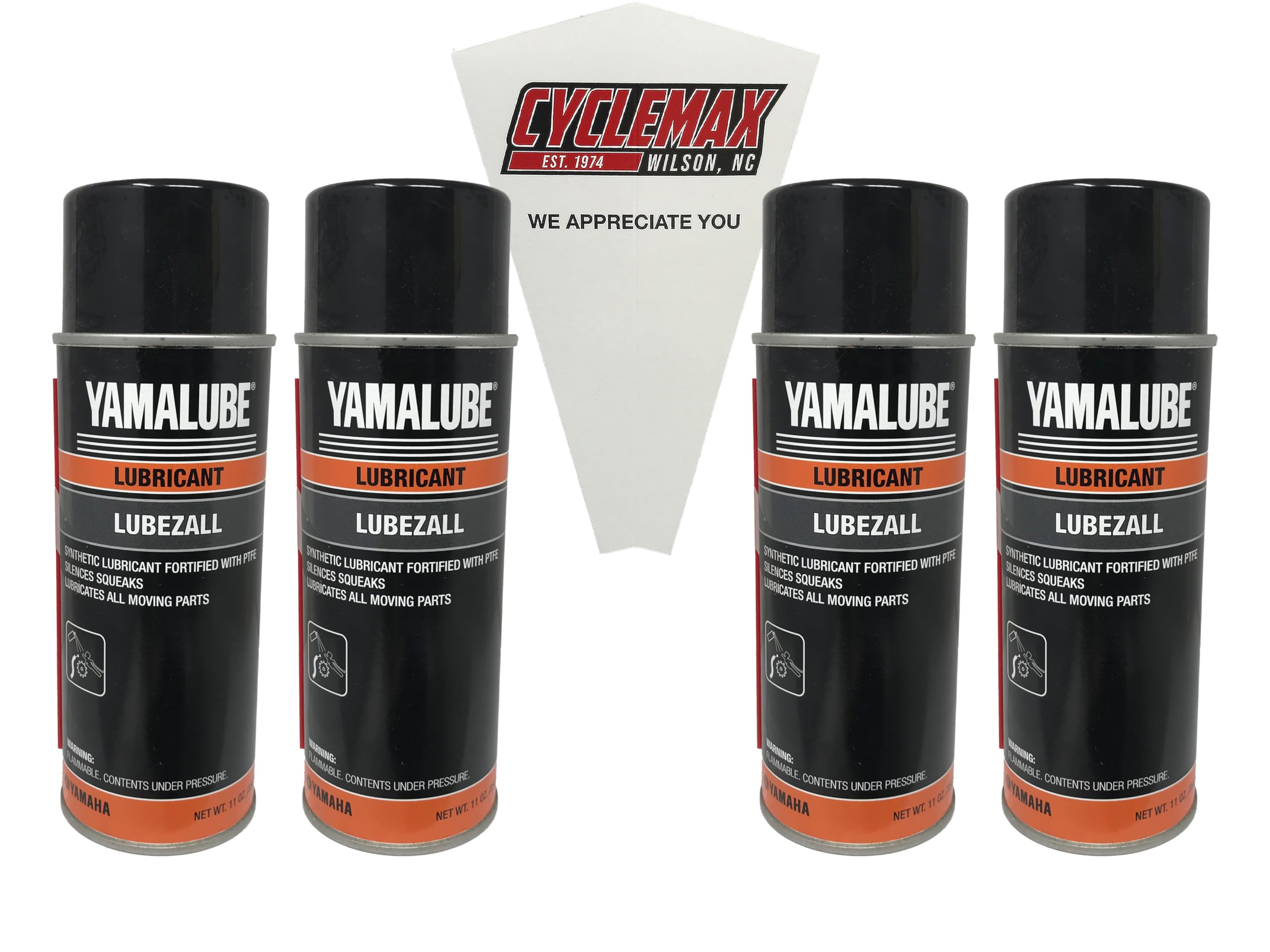 Amazon.com: Cyclemax Four Pack Compatible with Yamaha