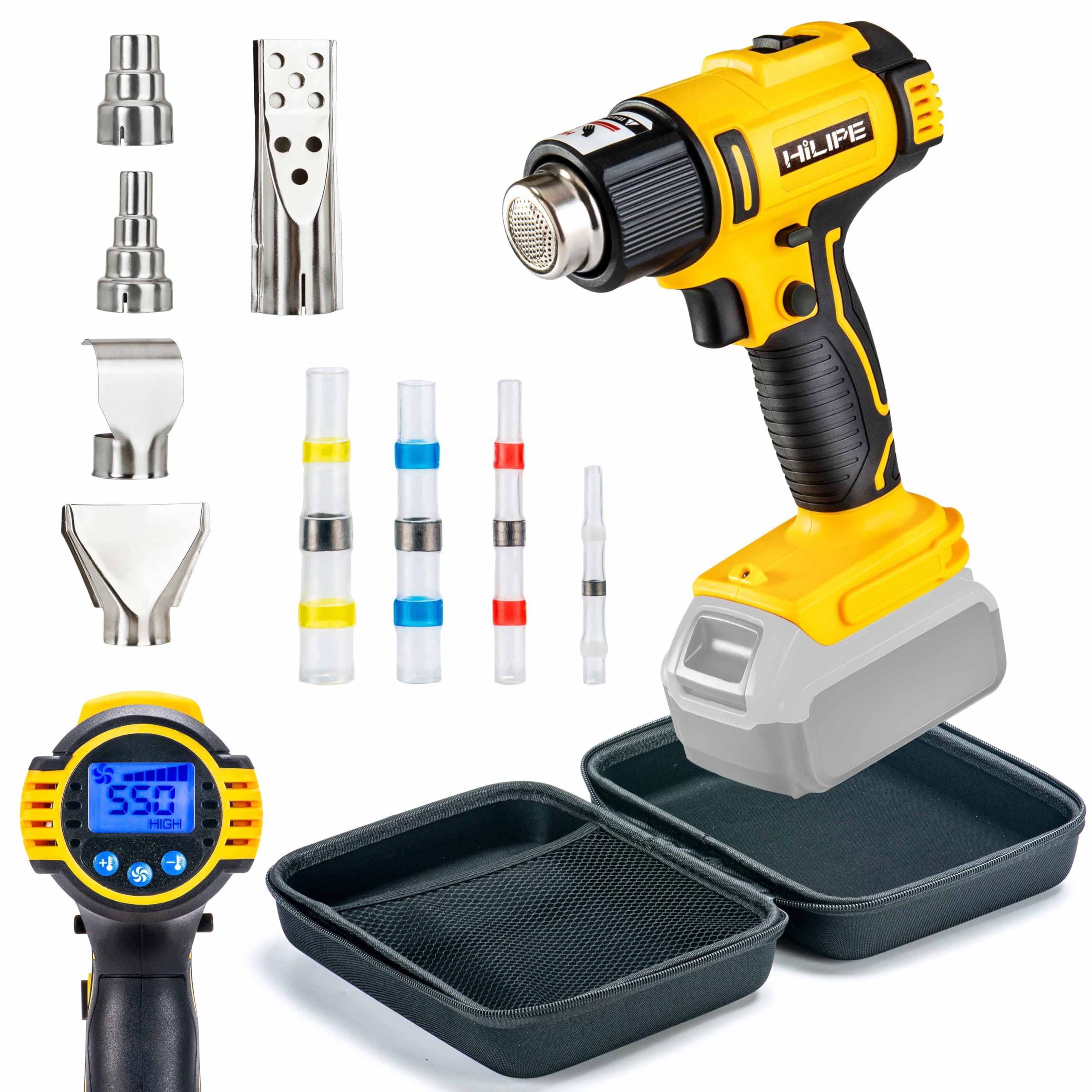 Heat Gun Cordless For Makita Battery,350W Fast Heating Soldering - Main Image