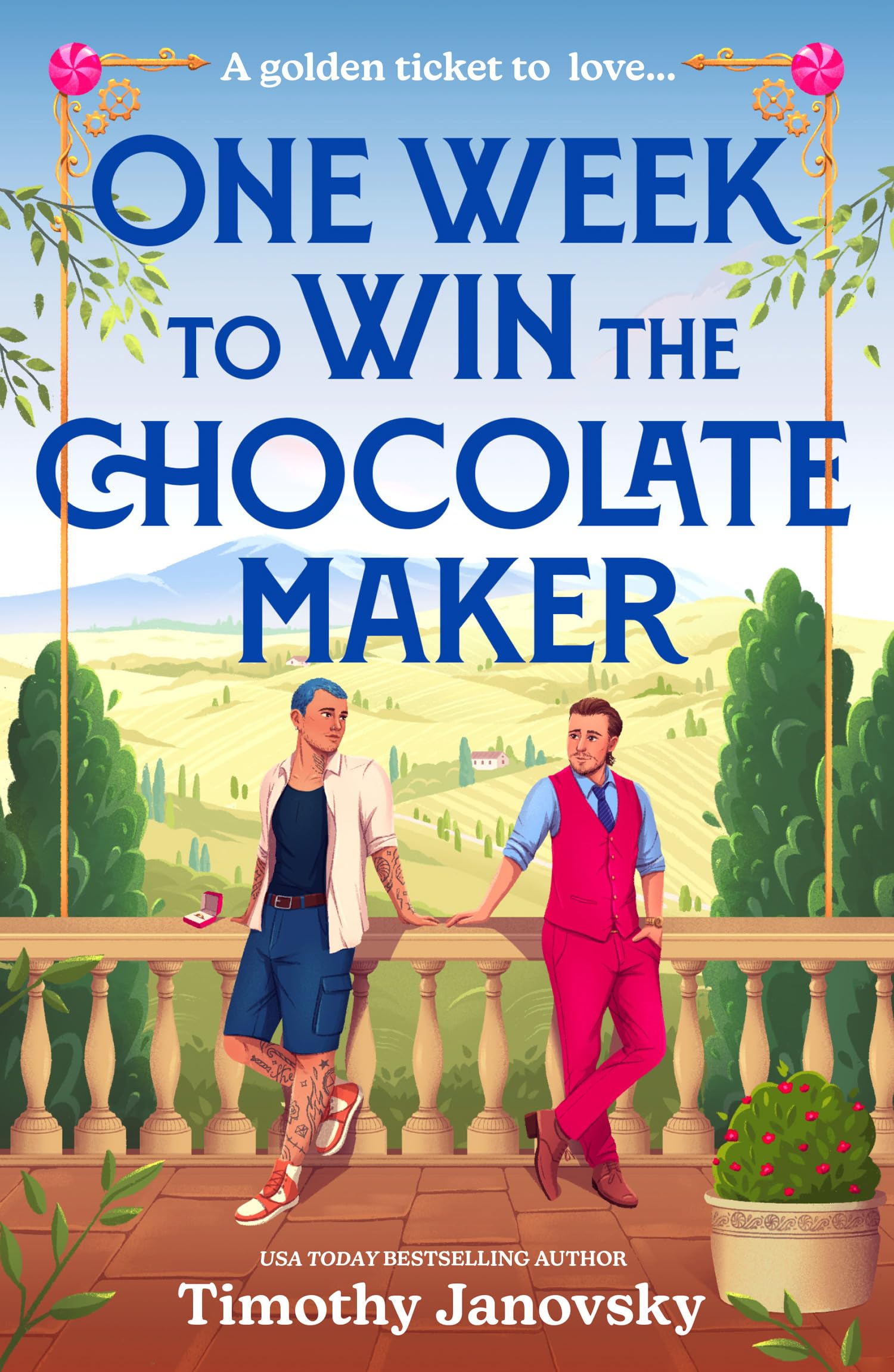 One Week To Win The Chocolate Maker: A billionaire needs a bad boy husband to save his empire! A new spicy queer romance perfect for fans of marriages of convenience in 2026!