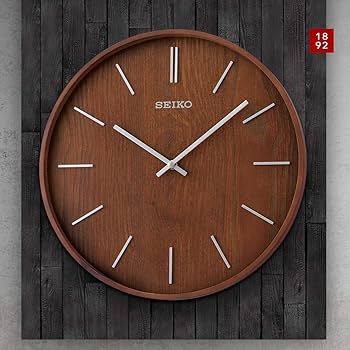 Amazon.com: Seiko Maddox Wall Clock : Home & Kitchen