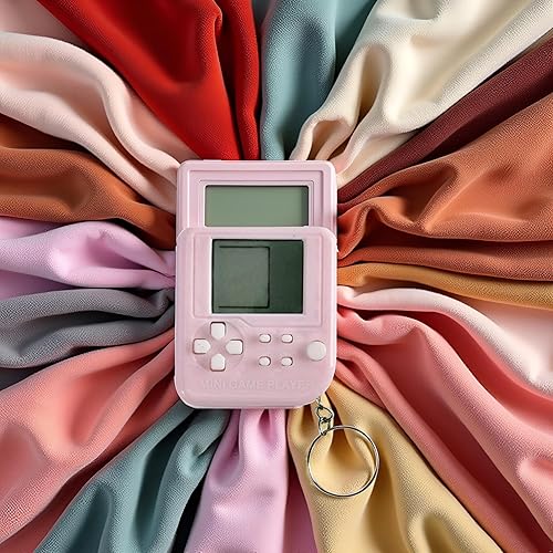 Miniatura 2 de Nuevo nostálgico pequeño llavero de mano máquina de juego Mini jugadores de juegos de mano Máquina de bolsillo Juegos de consola de juegos Uso 23