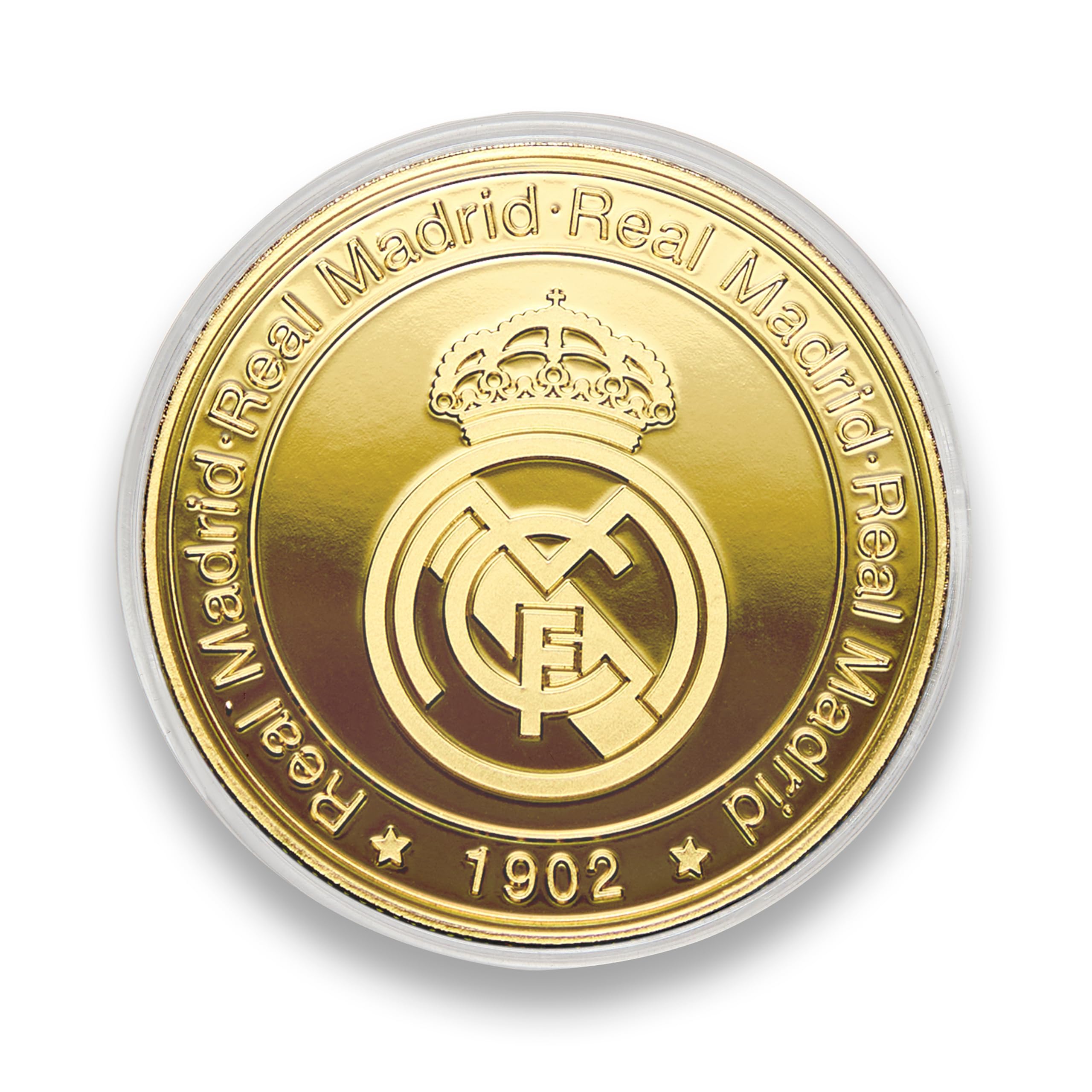 MOCIWORLD, Real Madrid, Special Edition with Coat of Arms and King of Europe inscription, Collector's item, Gold - Image 3