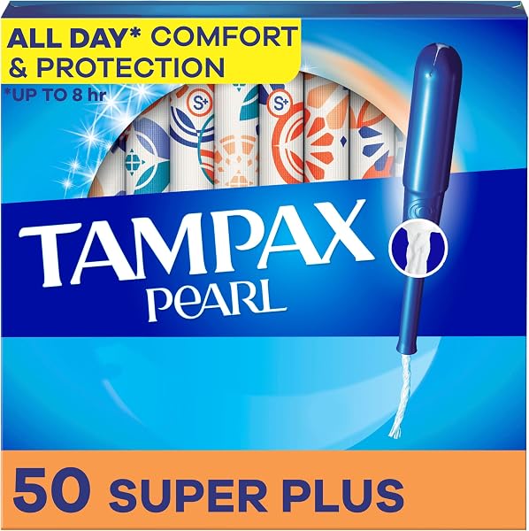 Tampax Pearl Super Plus Tampons LeakGuard Braid