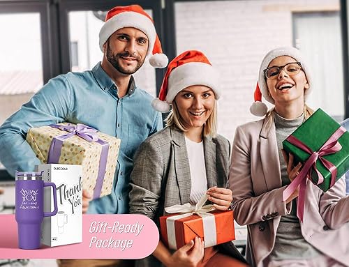 Miniatura 10 de DLOCCOLD Regalos de agradecimiento, regalos de agradecimiento para empleados para compañeros de trabajo, regalos inspiradores, vaso de 40 onzas con