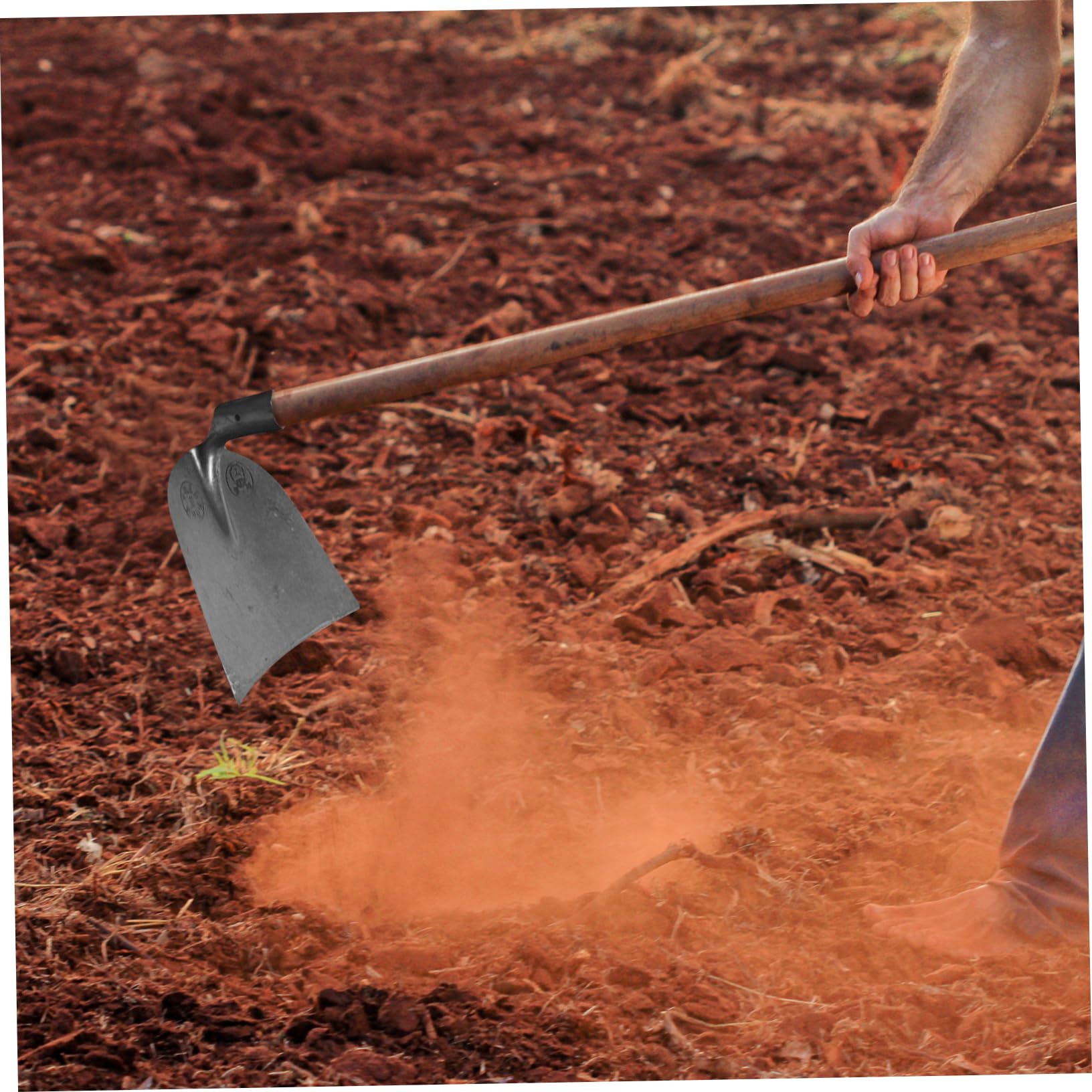 Agricoltura Professionale Zappetta in Acciaio al Manganese ad Alta Durezza, Lavoro del Terreno, Giardinaggio, Attrezzi da Lavoro