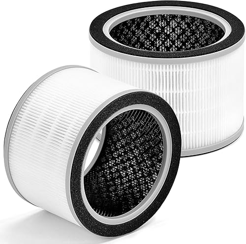 H7121101 - Filtro de repuesto compatible con purificador de aire Govee H7121, filtro HEPA 3 en 1 H13, paquete de 2