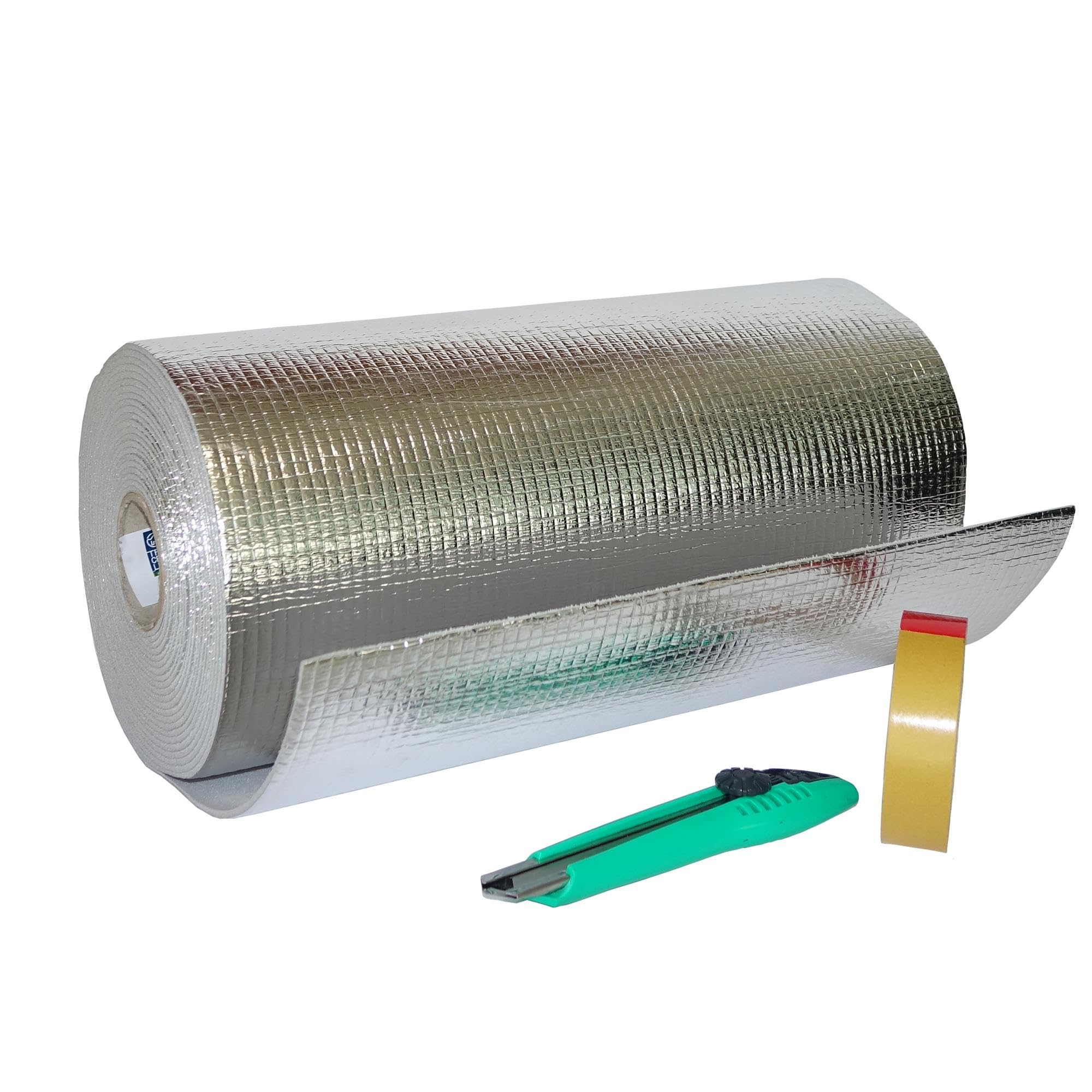 TROCELLEN Wärmereflektierende Platte für Hochleistungsheizkörper [Dicke 6 mm] Breite 36 cm Länge 5 m. Wärmedämmrolle für Heizkörper