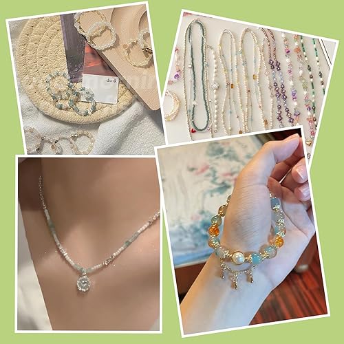 Miniatura 7 de Juego de 58 agujas de cuentas de 2 tamaños, agujas largas y rectas para cuentas, tamaño 11, agujas de bordar, agujas de cuentas de semillas con