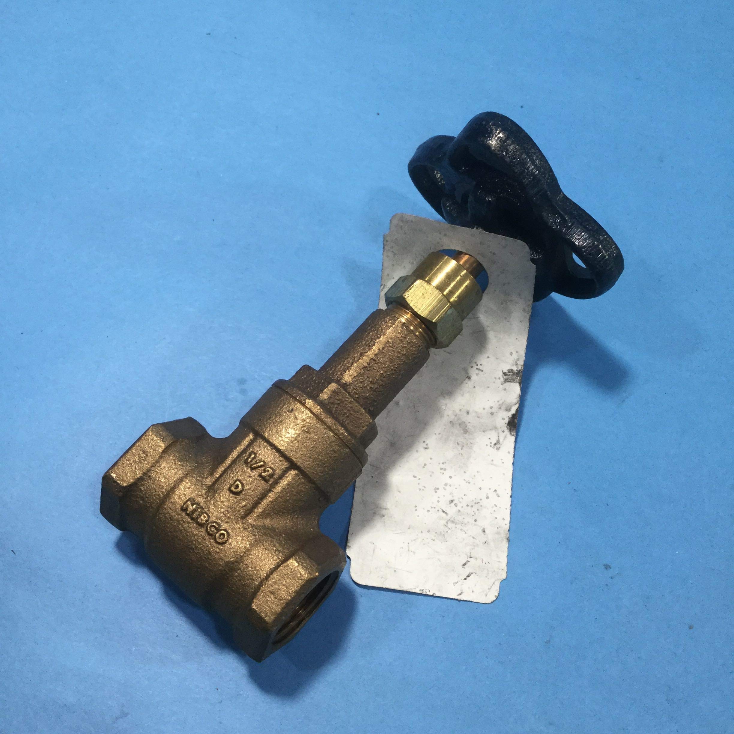 Nibco 1/2 in. 125# Bronze Threaded Rising Stem Gate Valve