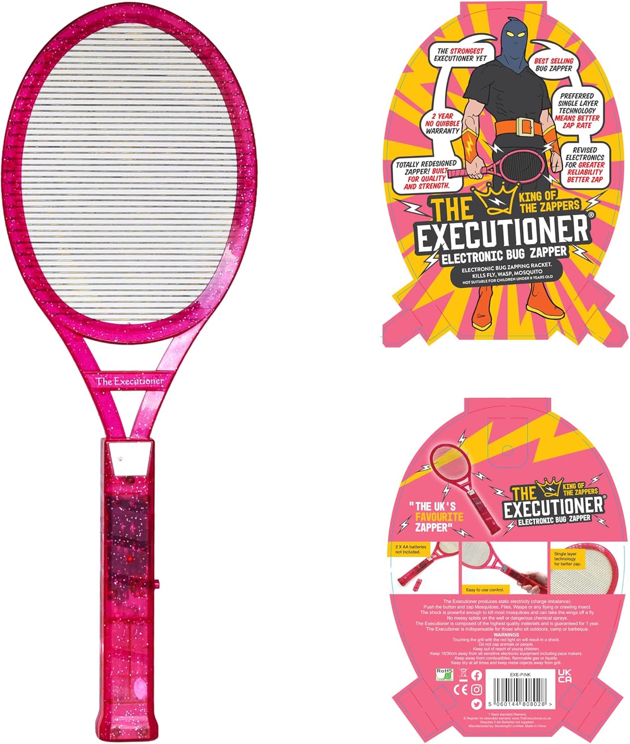 The Executioner Fly Zapper Mosquito, Wasp, Bug, Insect