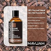 Vista 447 de MAYJAM - Aceite esencial de anís estrella, aceites puros de estrella de anís para difusores, 3.38 onzas líquidas, aceite esencial de anís estrellado